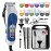 Wahl Clipper USA Color Pro Complete Haircutting Kit with Easy Color Coded Guide Combs - Corded Clipper for Hair Clipping & Grooming Men, Women, & Children - Model 79300-1001M