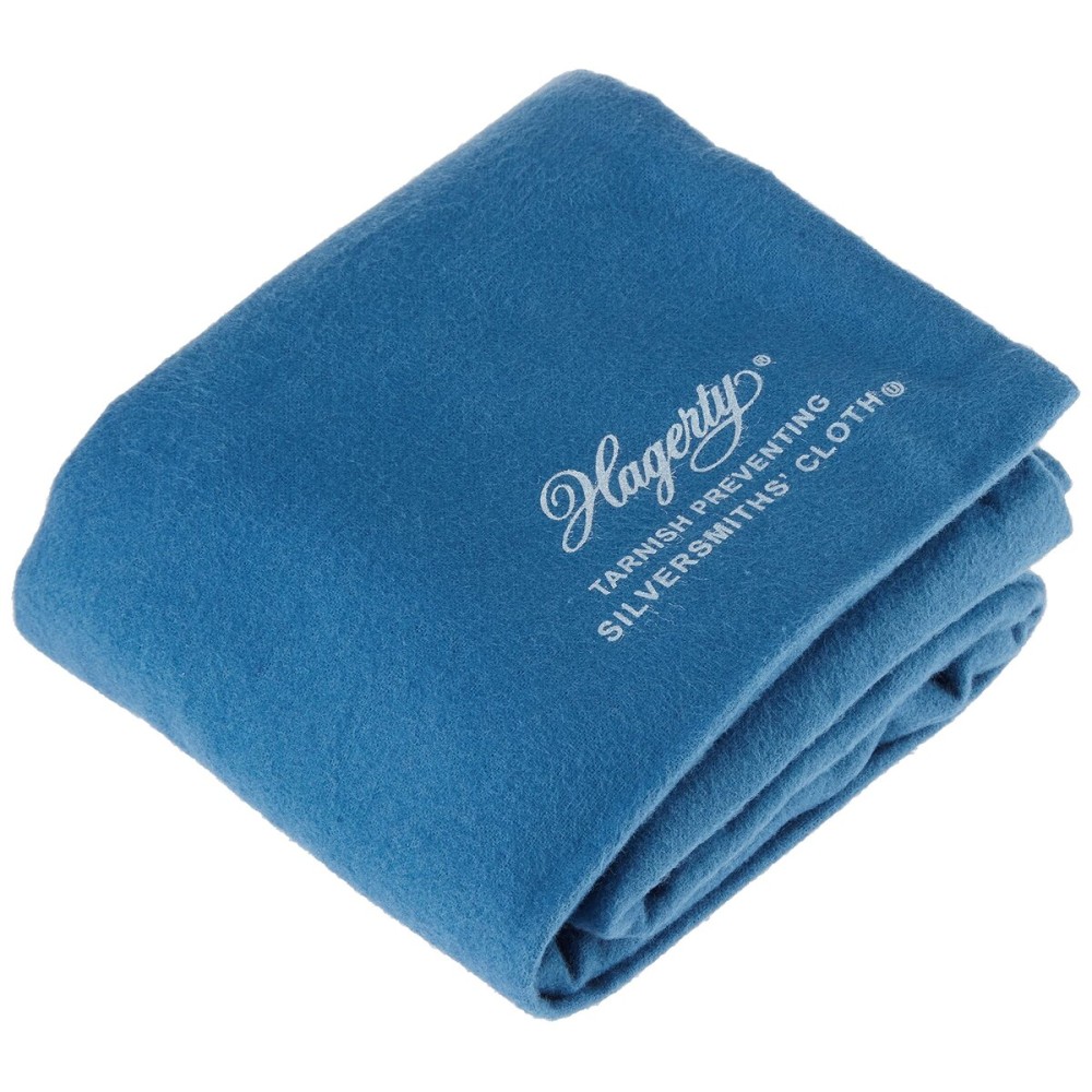 Hagerty Silver Keeper Holloware Bag - Anti Tarnish Bag for Silver Flatware, Made in USA, Kosher Certified - 24 x 30 Blue (1 Count)