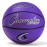 Champion Sports Rubber Intermediate Basketball, Heavy Duty - Pro-Style Basketballs, Premium Basketball Equipment, Indoor Outdoor - Sports Education Supplies (Size 6, Purple)