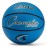 Champion Sports Rubber Junior Basketball, Heavy Duty Pro Style Basketballs Premium Basketball Equipment, Indoor Outdoor - Physical Education Supplies (Size 5, Blue)