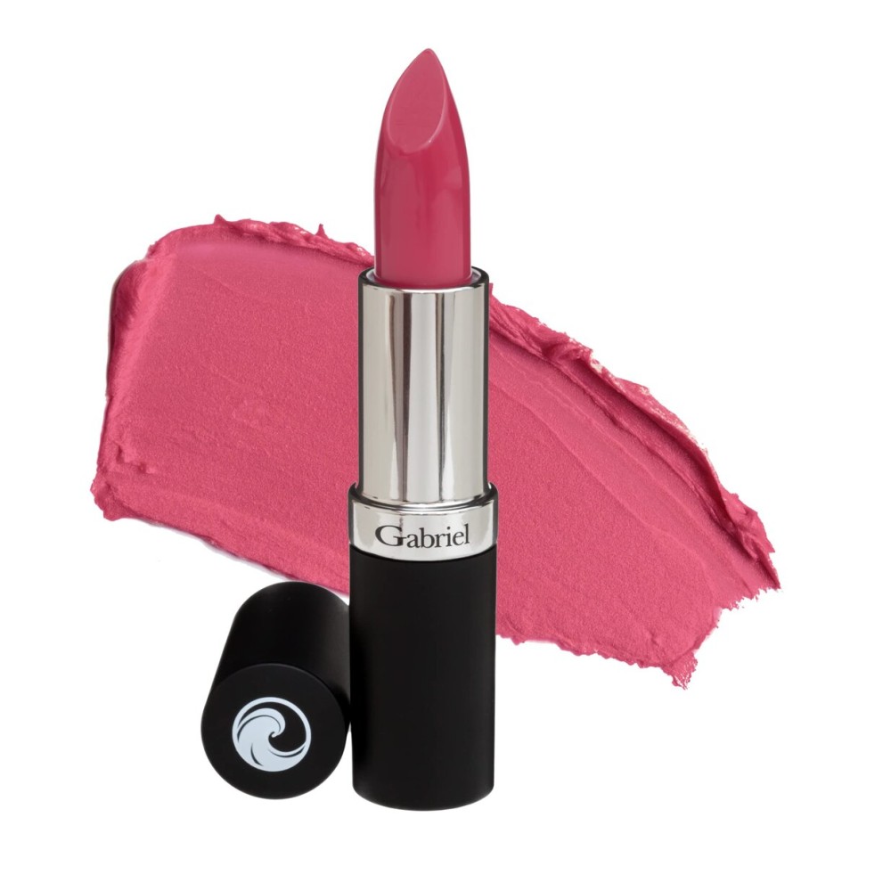 Gabriel Cosmetics Lipstick (Mauve - Berry Pink/Cool Crme), Natural, Paraben Free, Vegan, Gluten-free,Cruelty-free, Non GMO, long lasting, Infused with Jojoba Seed Oil and Aloe, 0.13 Oz.