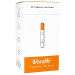 Wondfo Pregnancy Test Strips - HCG Detection 25 MIU/ml, Home Test of Reliable Result - 25 Count