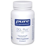 Pure Encapsulations DGL Plus - Gut Health Supplements for Men & Women - with Marshmallow Root, Aloe Vera Extract & Slippery Elm Bark - Non-GMO & Vegan - 60 Capsules