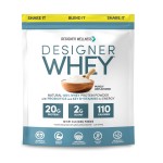 Designer Wellness, Designer Whey, Natural Whey Protein Powder with Probiotics, Fiber, and Key B-Vitamins for Energy, Gluten-Free, Purely Unflavored, 2 lb