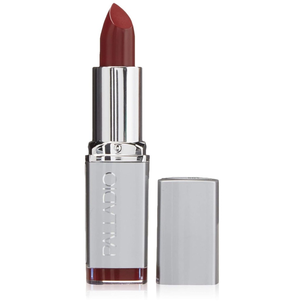 Palladio Herbal Lipstick, Juniper, Rich Pigmented and Creamy, Infused with Aloe Vera, Chamomile & Ginseng, Prevents Lips from Drying, Reduces Fine Lines, Long Lasting Lipstick