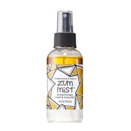Indigo Wild Zum Mist Room & Body Spray - Aromatherapy Essential Oil Spray - Natural Body Mist & Room Spray - Frankincense & Myrrh Scent - 4 fl oz
