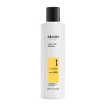 Nioxin Scalp + Hair Thickening System 1 Shampoo | For Natural or Untreated Hair with Light Thinning | With Niacinamide and Biotin | 10.1 Fl oz.