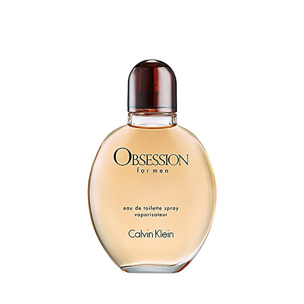 Calvin Klein Obsession for Men Eau de Toilette - Ambery Men\'s Cologne - With Notes of Bergamot, Mandarin, Lavender & Musk - Long Lasting Fragrance
