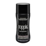 Toppik Hair Building Fibers, Dark Brown, 27.5g Fill In Fine or Thinning Hair, Instantly Thicker, Fuller Looking, 9 Shades for Men & Women, Keratin Protein Formula