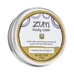 Zum Indigo Wild Body Balm - Body Moisturizer for Women & Men - Includes Goat\'s Milk, Shea Butter & More - Natural Skin Moisturizer - Frankincense & Myrrh - 2.5 oz