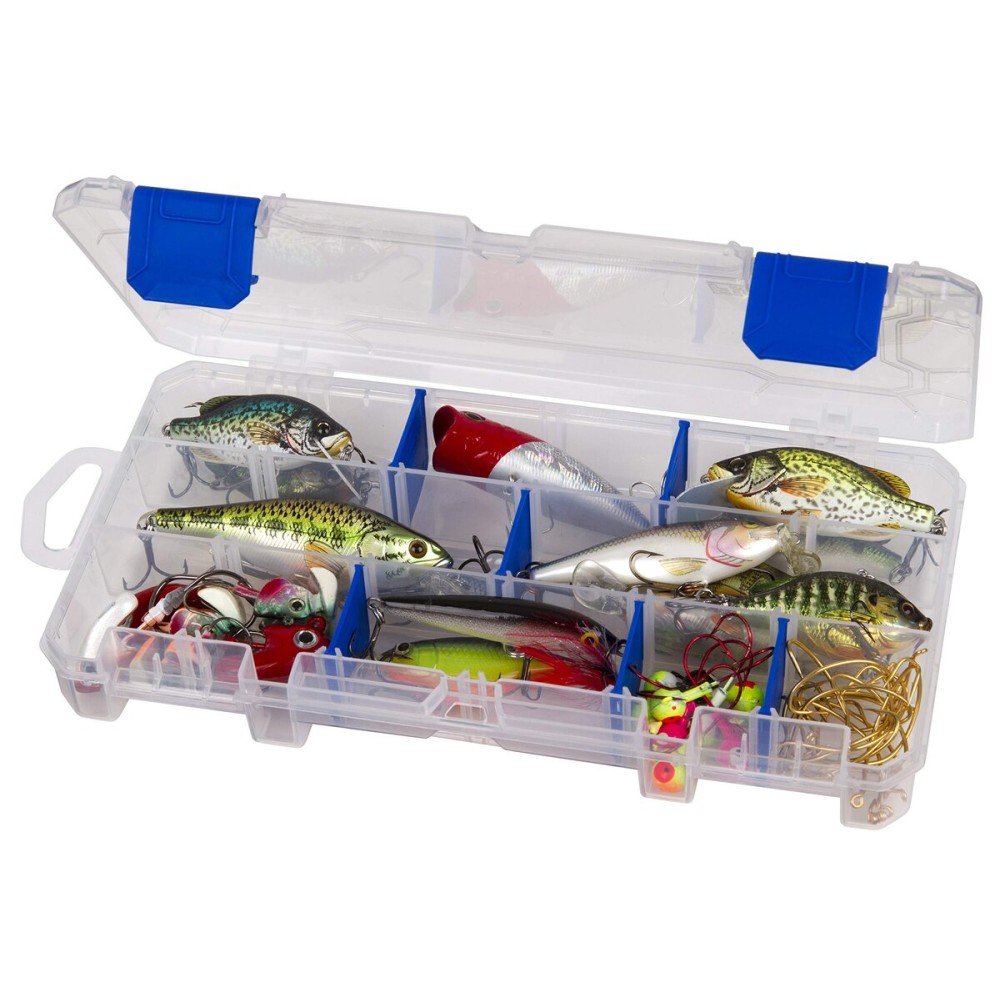 Flambeau Outdoors 3003 Tuff Tainer, Fishing Tackle Tray Box, Includes [9] Zerust Dividers, 18 Compartments