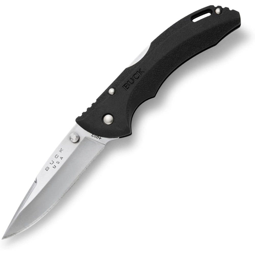 Buck Knives 0285 Bantam Folding Pocket Knife with Pocket Clip, Black