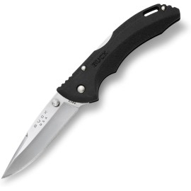 Buck Knives 0285 Bantam Folding Pocket Knife with Pocket Clip, Black