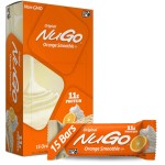 NuGo Protein Bar, Orange Smoothie, 11g Protein, Gluten Free, 15 Count