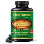 Life\'s Fortune Whole Food Multivitamin & Mineral, Advanced Energy Support Supplement, Daily Wellness for Men & Women, Amino Acids, Biotin, 180 Vegetarian Tablets