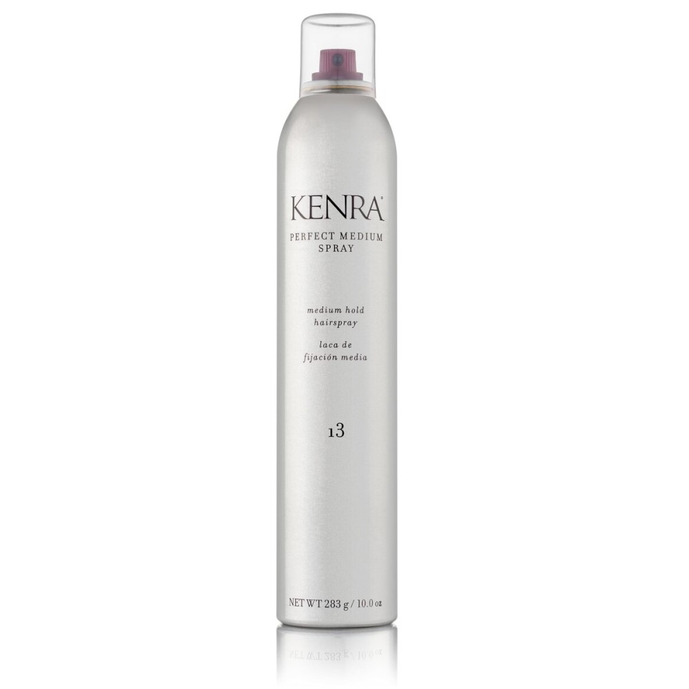 Kenra Professional Perfect Medium Spray 13 50% | Provides Styling Control Without Stiffness | Medium Hold | Fast-Drying Formulation | High Shine Finish | All Hair Types | 10 oz