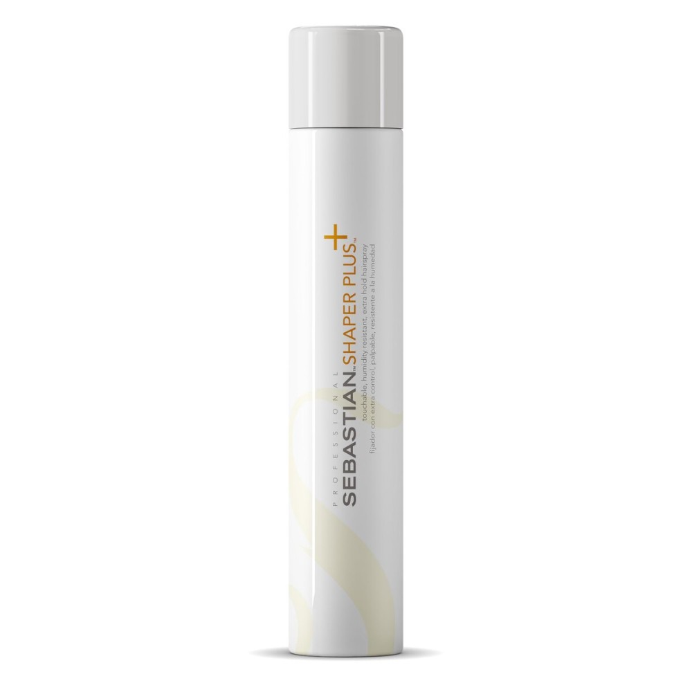 Sebastian Professional Shaper Plus Hairspray, 50% VOC | Humidity Resistant, Extra Hold | 10.6 oz