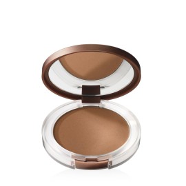 Clinique True Bronze Blendable Pressed Powder Bronzer | Sun-Kissed Glow + Natural Finish, Sunkissed, 0.33 Ounce