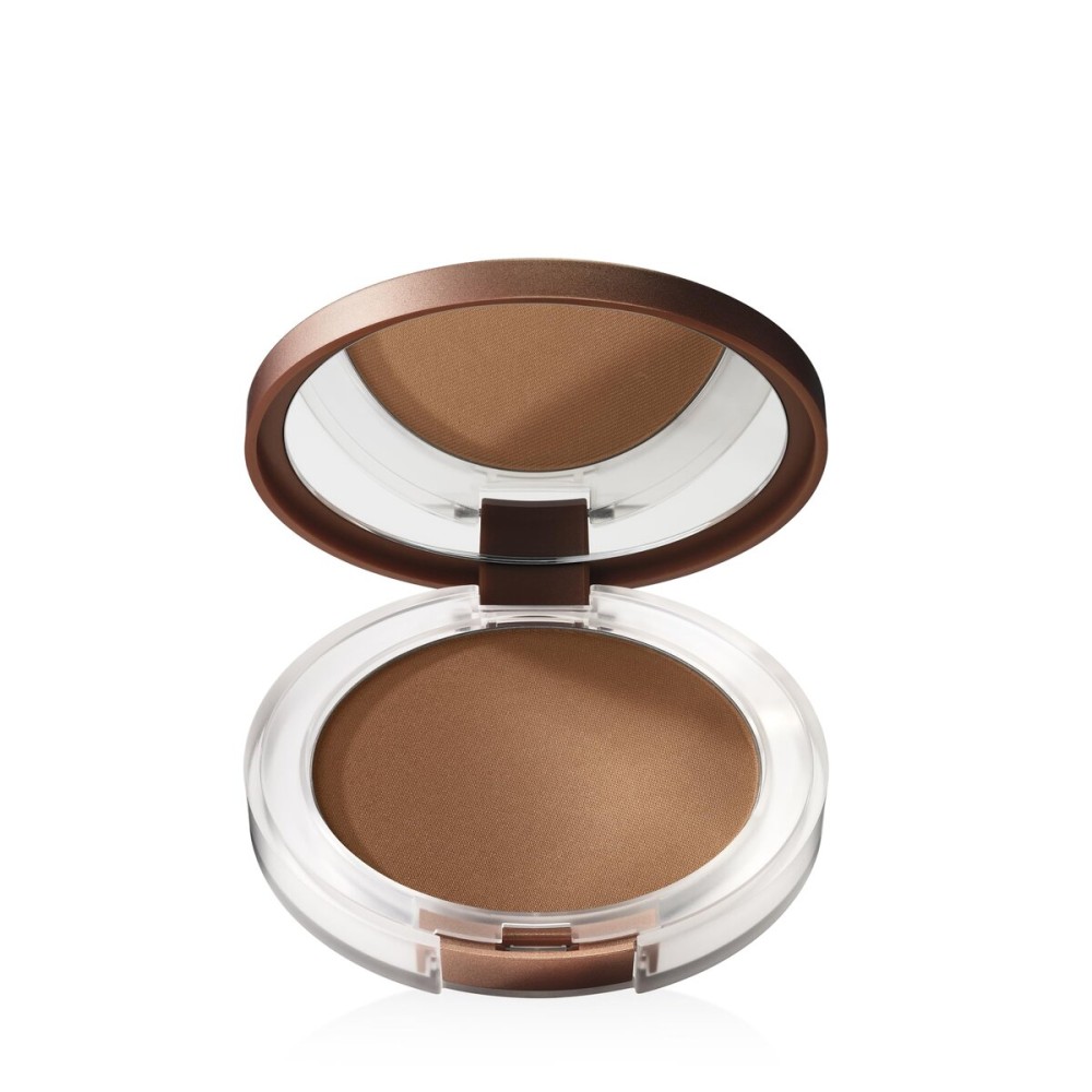 Clinique True Bronze Blendable Pressed Powder Bronzer | Sun-Kissed Glow + Natural Finish, Sunblushed, 0.33 Ounce