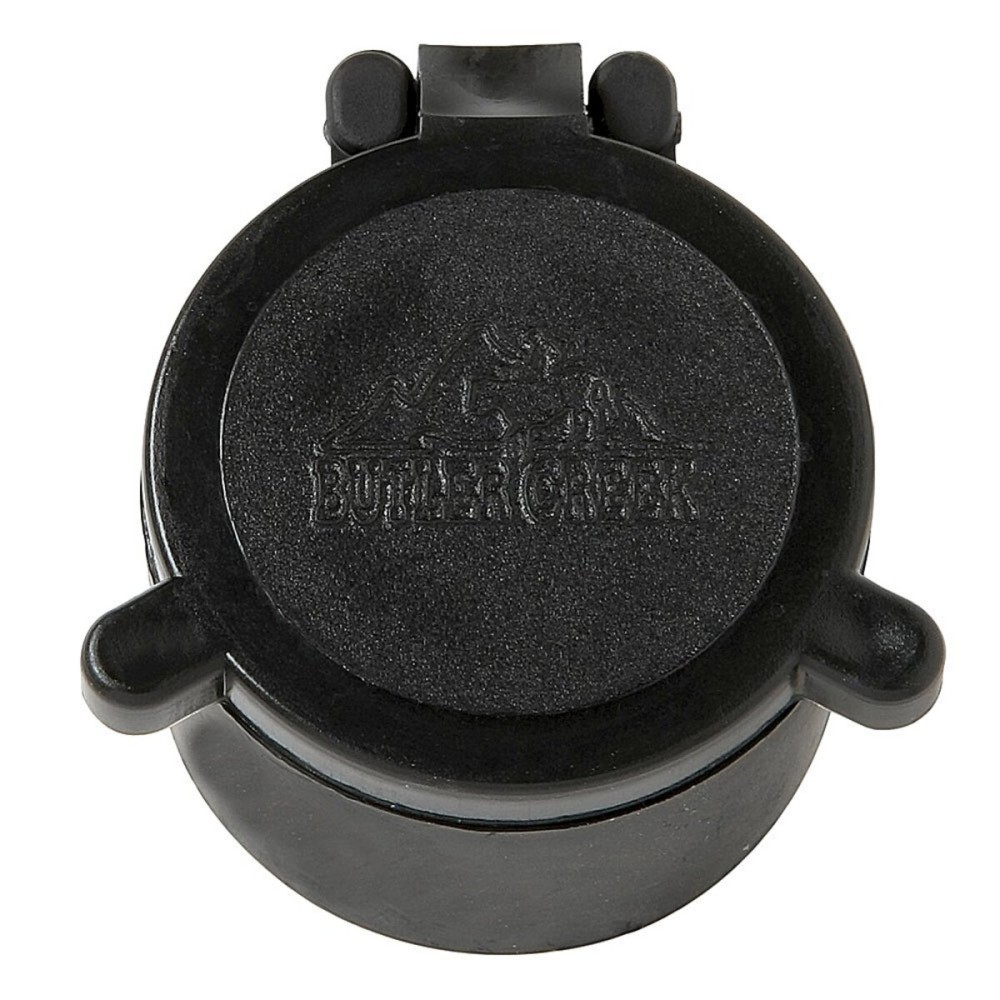 Butler Creek 03A Objective Flip Open Scope Cover , Black