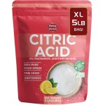 Pure Citric Acid 5 LB Bulk Bag - 100% Natural, Food Grade, Non-GMO - Citric Acid Powder for Cleaning, Bath Bombs, Preserving | Fine Granular | Premium Quality by Spicy World
