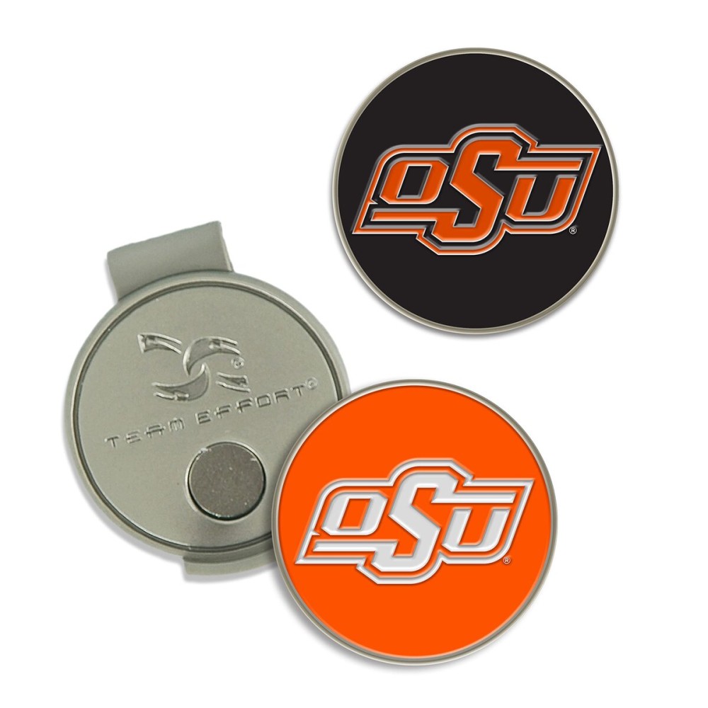 Team Effort Oklahoma State Cowboys Hat Clip & 2 Ball Markers