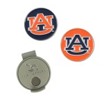 Team Effort Auburn Tigers Hat Clip & 2 Ball Markers