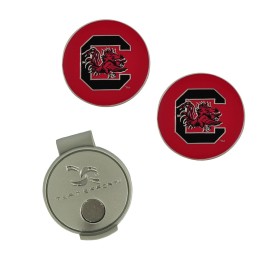 Team Effort South Carolina Gamecocks Hat Clip & 2 Ball Markers