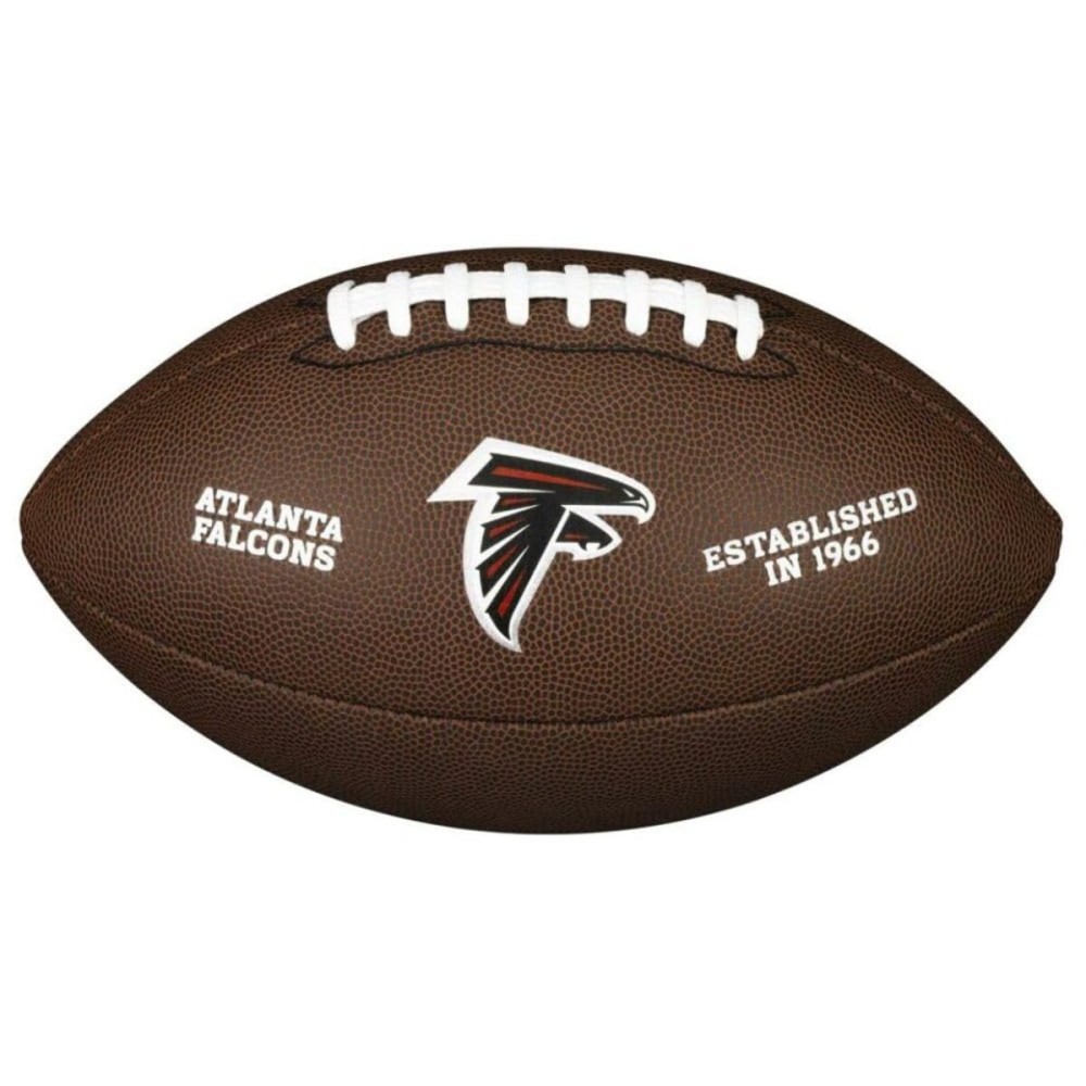 NFL Team Logo Composite Football, Official - Atlanta Falcons