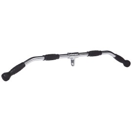 CAP Barbell LAT Pull Machine Bar with Revolving Hanger, 48