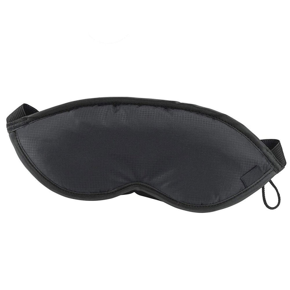 Lewis N. Clark Men\'s Travel Comfort Eye Mask with Adjustable Straps, Black, Single (505-Black)