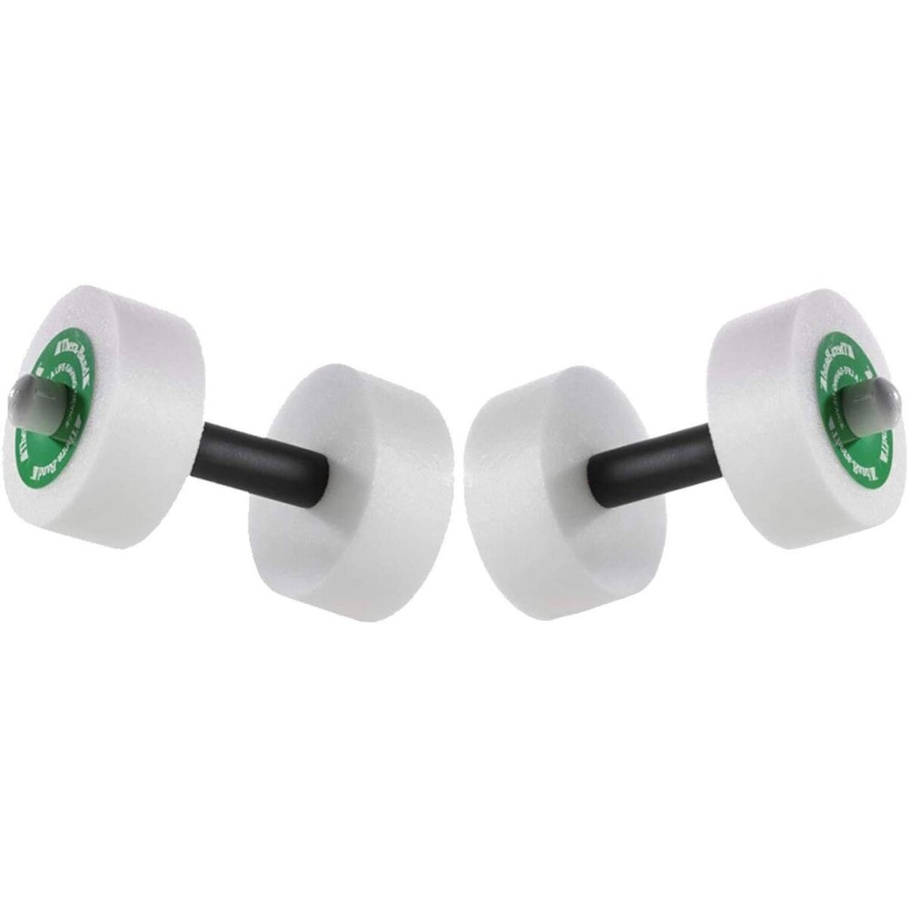 Thera-Band Aquatic Exercise Dumbells/Hand Bars - One Pair - Medium - Disc Size 12 x 2.5