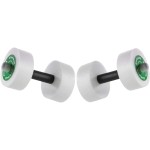 Thera-Band Aquatic Exercise Dumbells/Hand Bars - One Pair - Medium - Disc Size 12 x 2.5