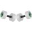Thera-Band Aquatic Exercise Dumbells/Hand Bars - One Pair - Medium - Disc Size 12 x 2.5