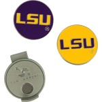 Team Effort LSU Tigers Hat Clip & 2 Ball Markers