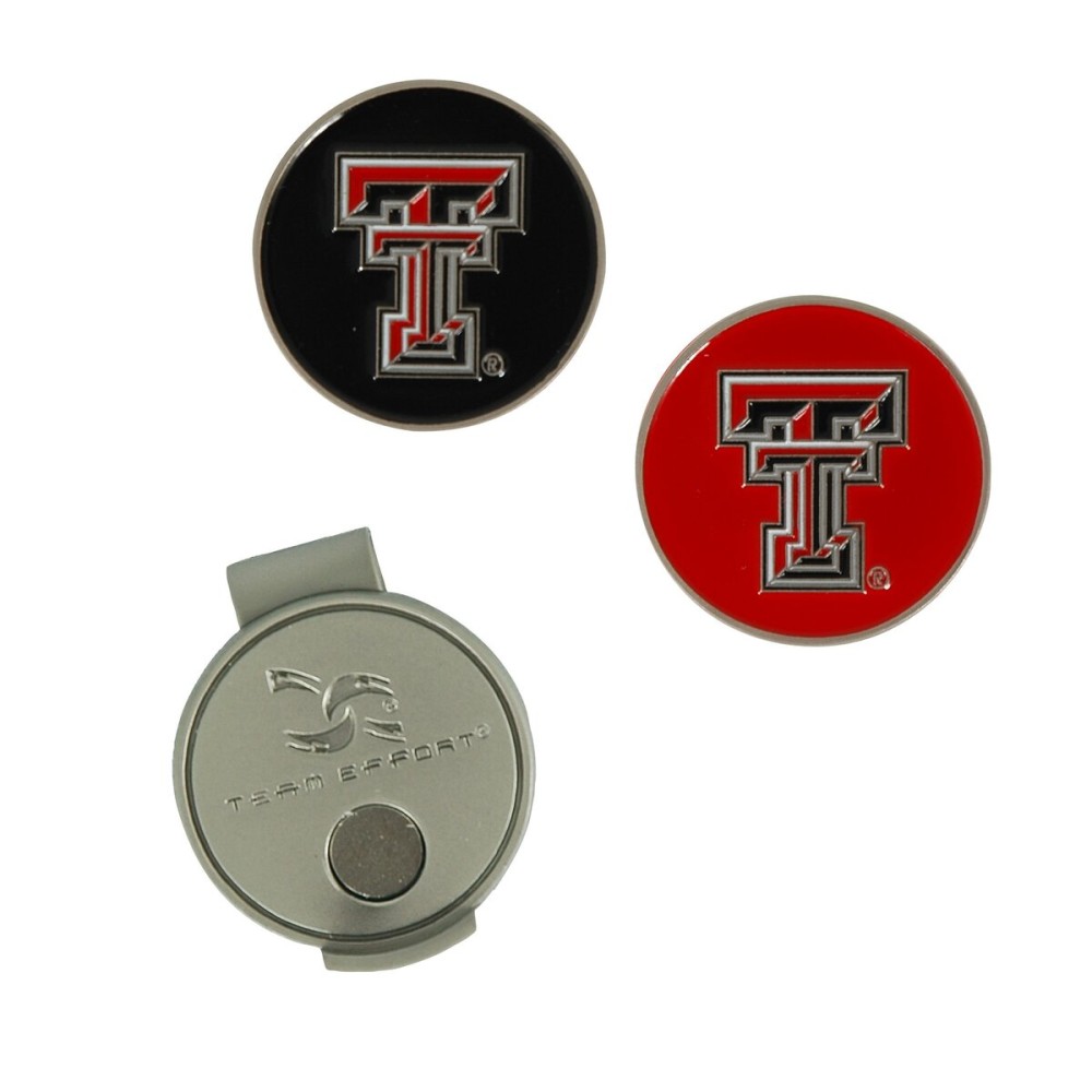 Team Effort Texas Tech Red Raiders Hat Clip & 2 Ball Markers