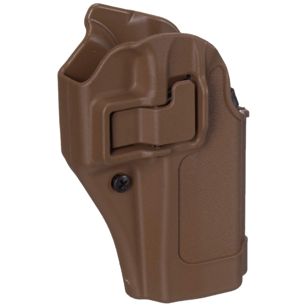 BLACKHAWK Serpa CQC Carbon Fiber Coyote Tan Holster (Matte Finish), Size 04, Right Hand, (Beretta 92/96(not Elite/Brig.or M9A1) (410504CT-R)