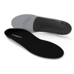 Superfeet All-Purpose Support Low Arch Insoles (Black) - Trim-To-Fit Orthotic Shoe Inserts for Thin, Tight Shoes - Professional Grade - 9.5-11 Men / 10.5-12 Women