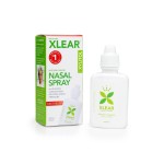 Xlear Natural Saline Nasal Spray with Xylitol, Nose Moisturizer for Kids and Adults, 0.75 fl oz (Pack of 3)