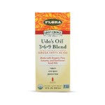 Flora Health UDOs Oil Omega 3-6-9 32 Oz Supplement | Organic | Plant Based | Vegan Fish Oil Alternative | Blend of Flaxseed, Coconut, Evening Primrose & More