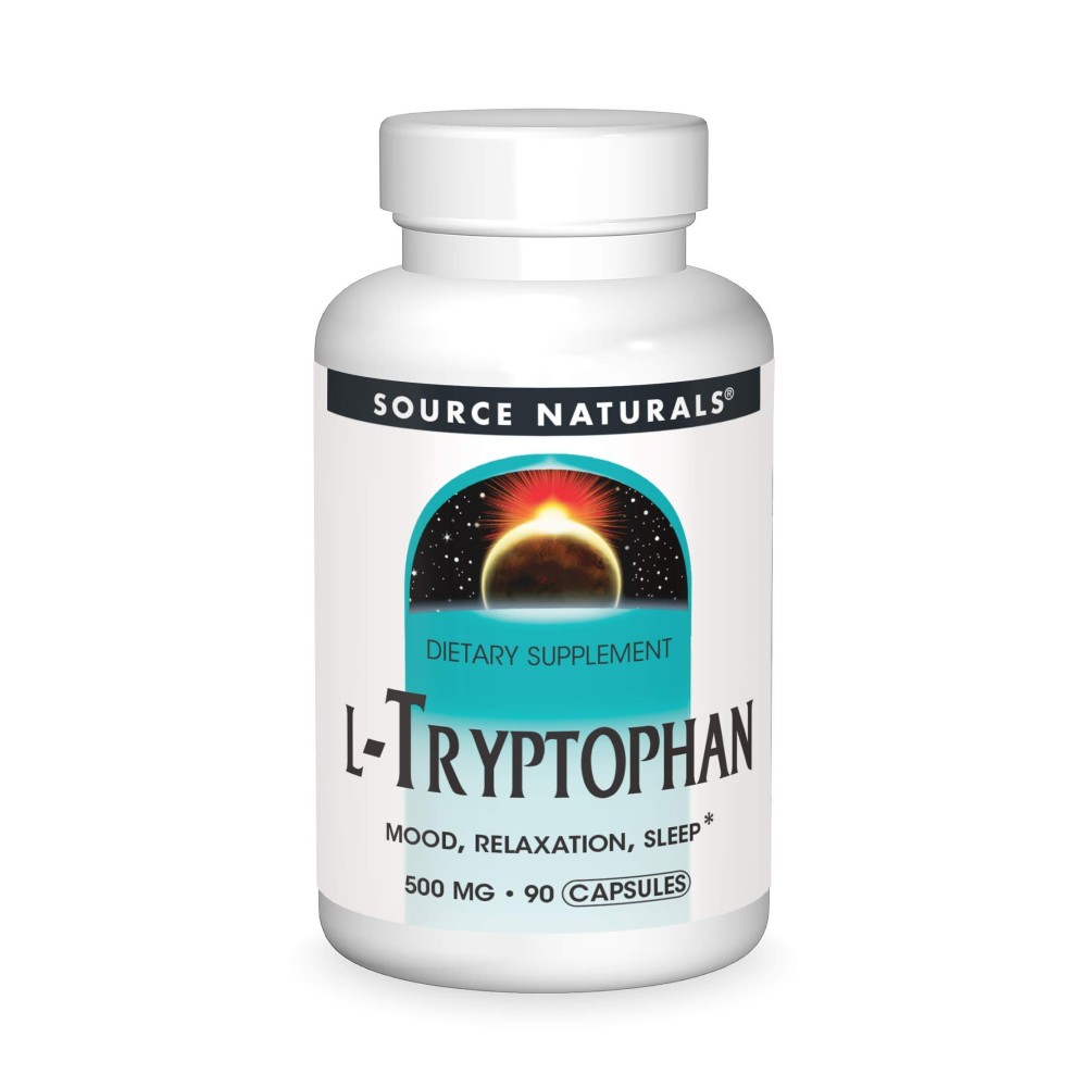 Source Naturals: L-Tryptophan, 500 mg 90 caps