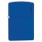 Zippo Royal Blue Matte Logo Pocket Lighter