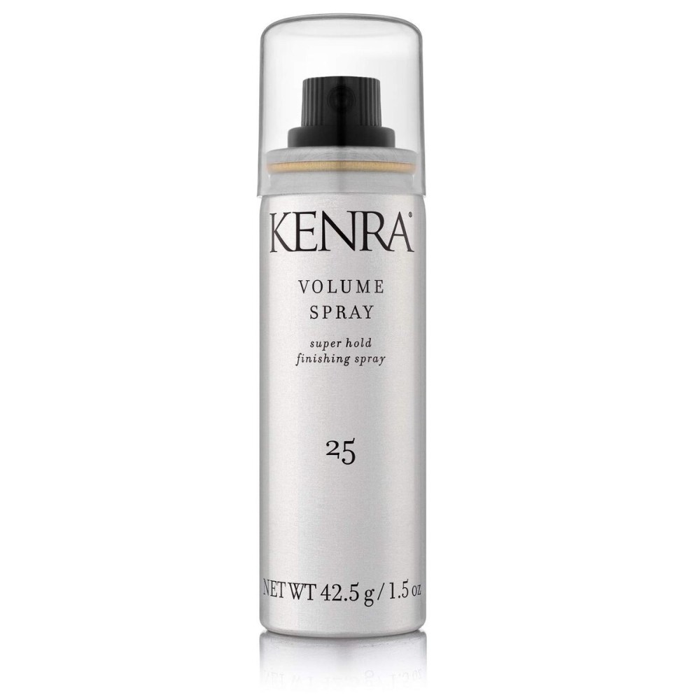 Kenra Professional Volume Spray 25 50% | Super Hold Finishing & Styling Hairspray | Flake-free & Fast-drying | Wind & Humidity Resistance | All Hair Types | Travel 1.5 oz