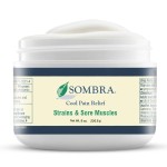 Sombra Cool Pain Relief Gel Cold Pain Relief for Swelling, Growing Pains, Soreness, Post-Workout, Vegan Formula Free of Artificial Fragrances, Dyes, NSAID, Wax, Petroleum, Alcohol - 8oz Jar