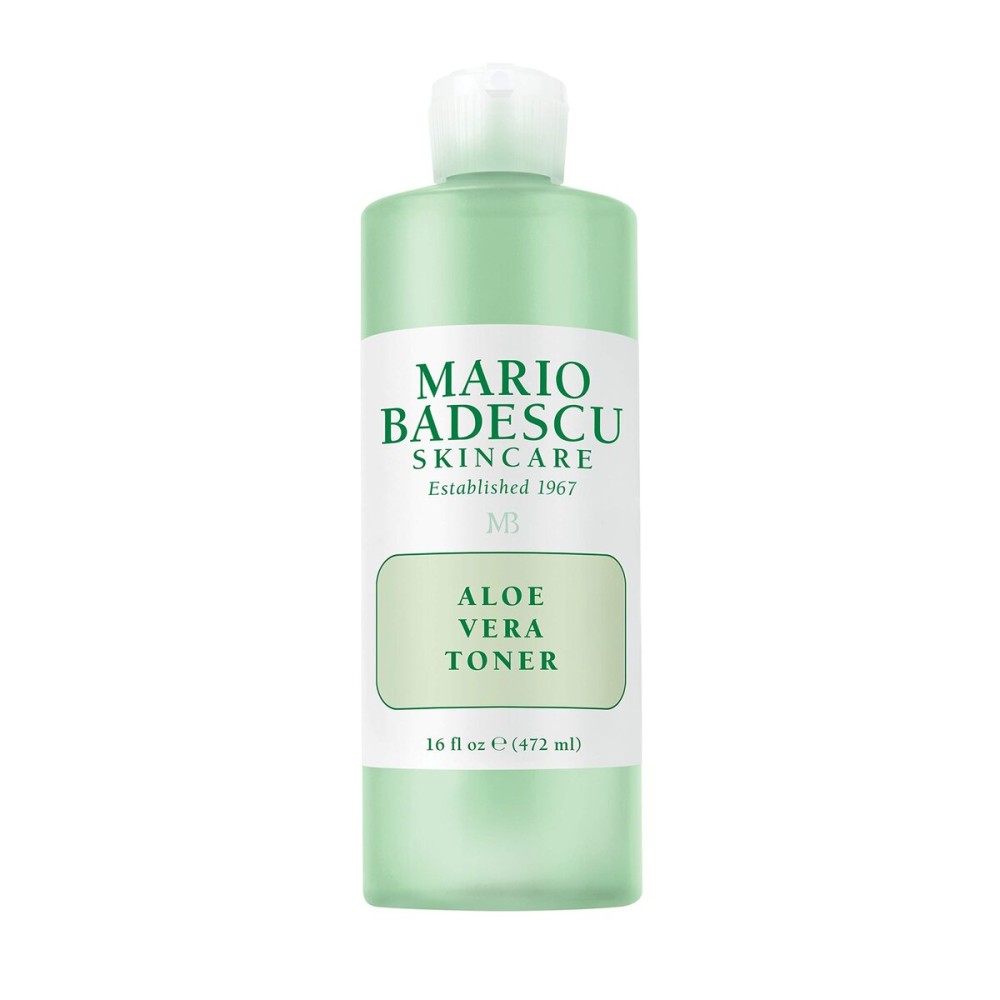 Mario Badescu Aloe Vera Toner for Dry and Sensitive Skin | Soothing Facial Toner that Hydrates and Balances| Formulated with Aloe Vera| 16 FL OZ