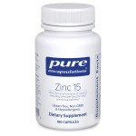 Pure Encapsulations Zinc 15 mg - Zinc Picolinate Supplement for Immune System Support, Growth & Development - for Wound Healing - 180 Capsules
