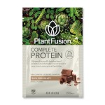 PlantFusion Complete Vegan Protein Powder - Plant Based Protein Powder with BCAAs, Digestive Enzymes and Pea Protein - Keto, Gluten Free, Soy Free, Non-Dairy, No Sugar, Non-GMO - Chocolate Pack of 12