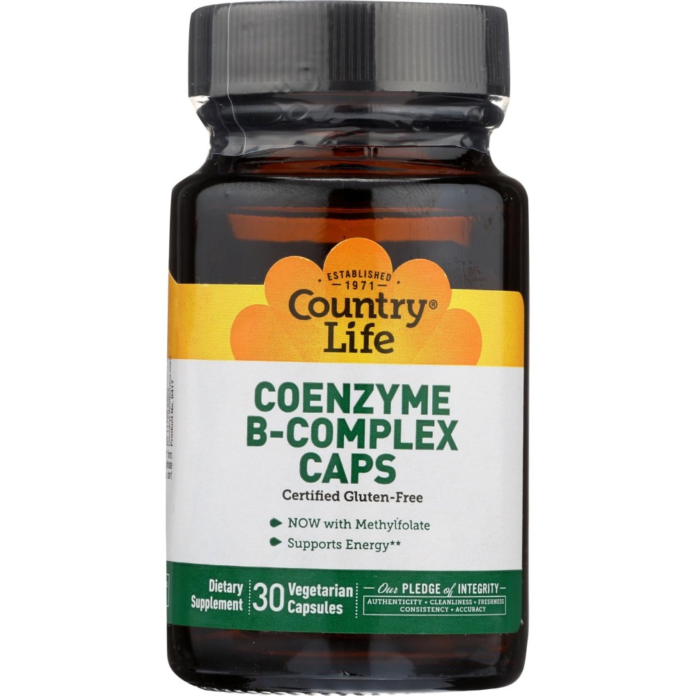 Country Life Coenzyme B Complex, 30-Count