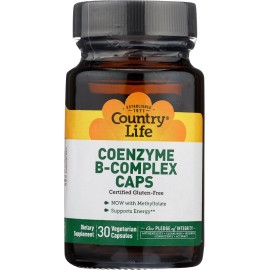 Country Life Coenzyme B Complex, 30-Count