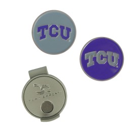 Team Effort Texas Christian Horned Frogs Hat Clip & 2 Ball Markers
